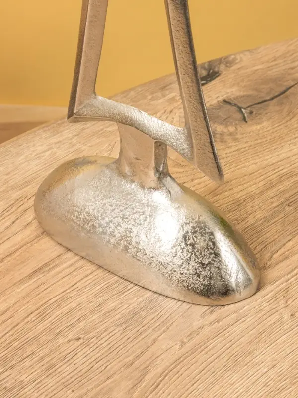 Подсвечник "Абстракция Человек" алюминий 21х13х73 см