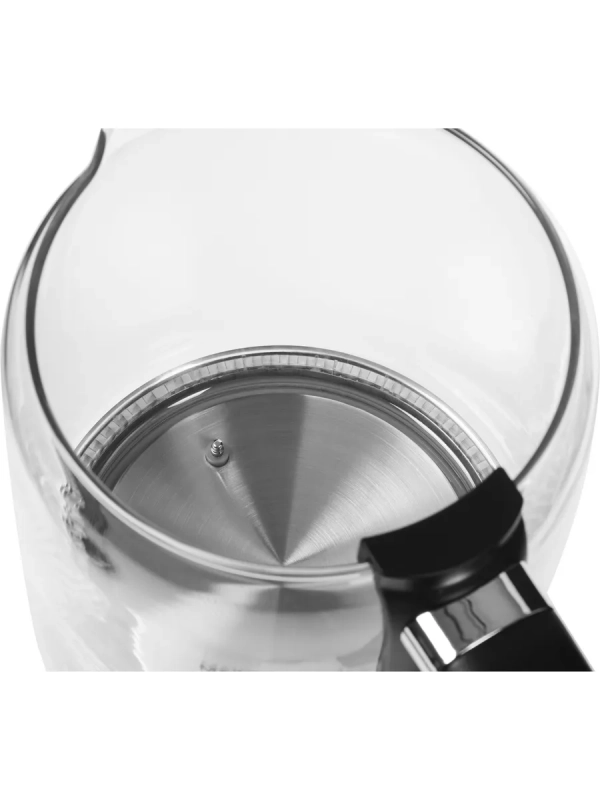 Чайник HYK-G5506 черный-серебристый, 1.7л, мощность 2200Вт