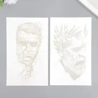 Переводная тату на тело &laquo;Скульптура&raquo;, 18&times;11 см