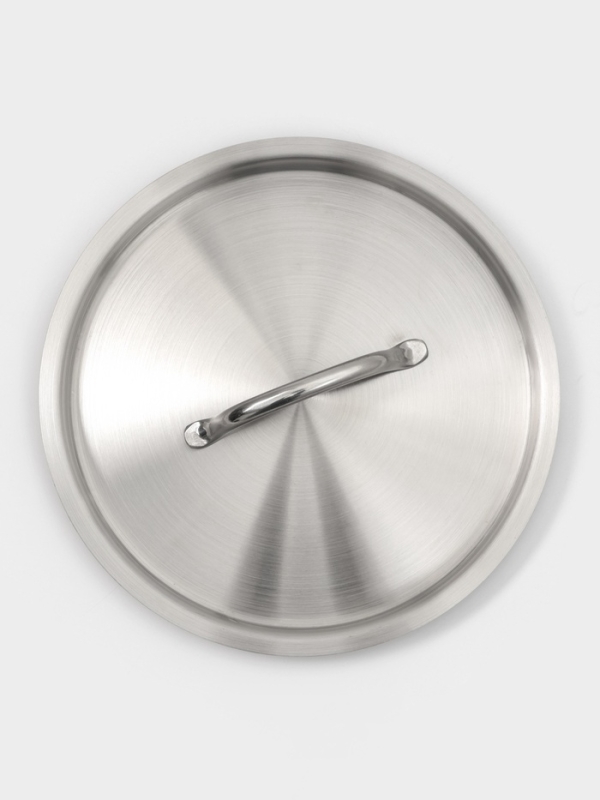 Крышка d=18, нержавеющая сталь, пароотвод, толщина 0,8 мм