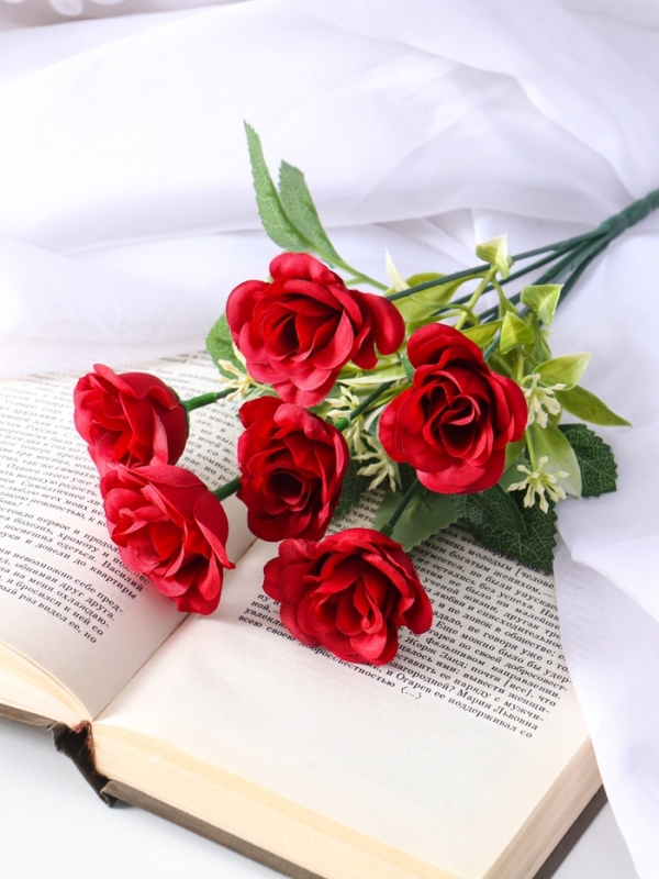 Букет "Леди роза галант" 27 см, микс