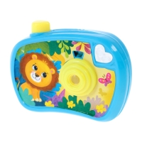 Проектор-фотоаппарат "Весёлые зверята" световые эффекты