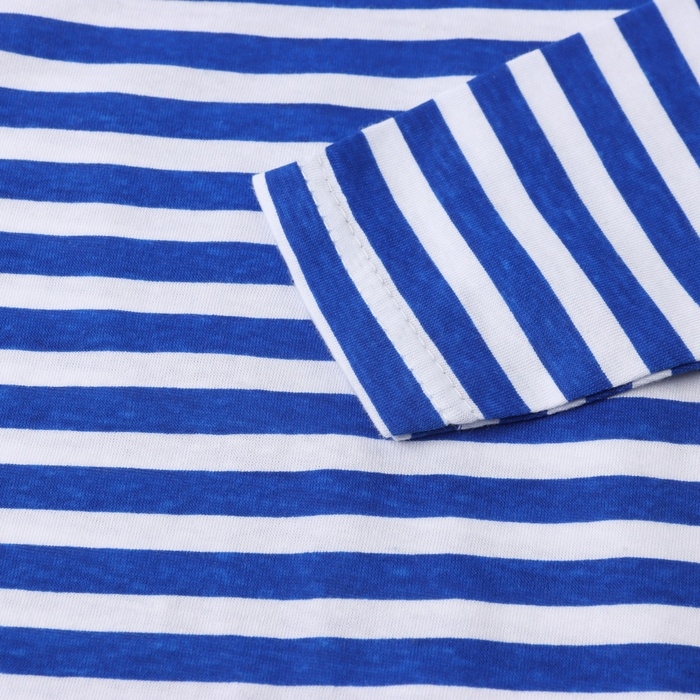 Фуфайка (тельняшка) детская, цвет белый/синий, рост 140 Фуфайка (тельняшка) детская, цвет белый/синий, рост 140