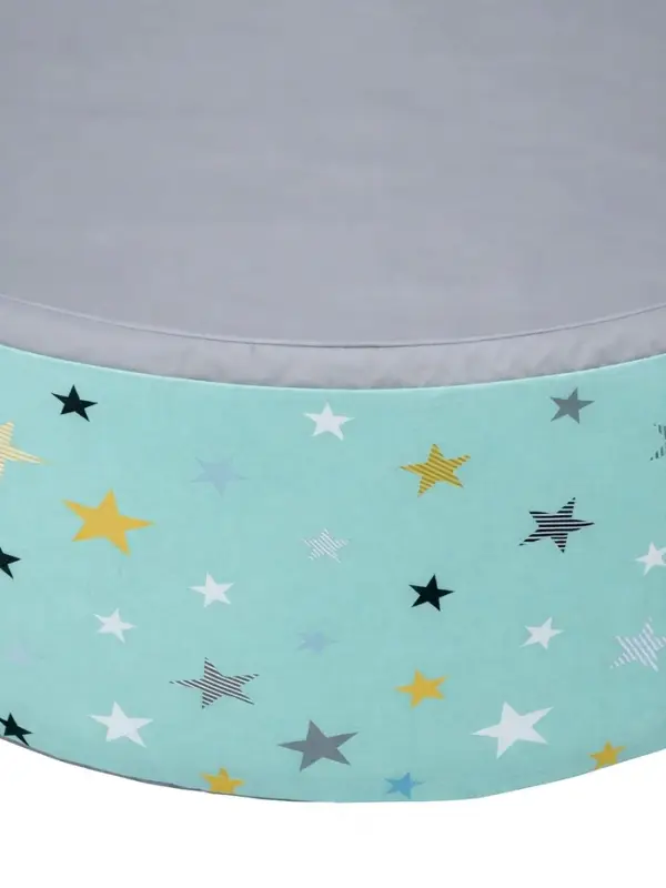 Сухой бассейн &laquo;Звезды&raquo;, мятный, 100&times;35 см