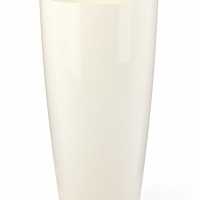 Кашпо "Рондо" 35л (со вставкой 15л), белый