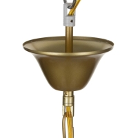 Люстра 1091/5GD 40Вт Е27 золото 60х60х38-78 см BayerLux