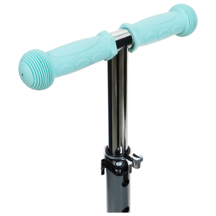 Самокат складной GRAFFITI Baby, колёса световые PU 120/70 мм, ABEC 7, цвет бирюзовый Самокат складной GRAFFITI Baby, колёса световые PU 120/70 мм, ABEC 7, цвет бирюзовый