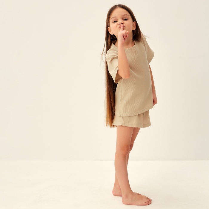 Пижама детская SL HOME р 28 (86-92), бежевый