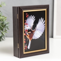 Ключница "Взмах крыльев" венге 15х21 см Ключница "Взмах крыльев" венге 15х21 см