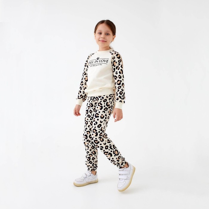 Свитшот для девочки KAFTAN "Trendy", размер 32 (110-116)