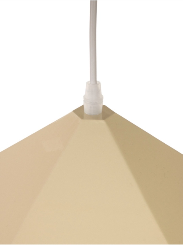 Светильник Edward 1х40Вт Е27 пр-1м сливочный 38х38х25см