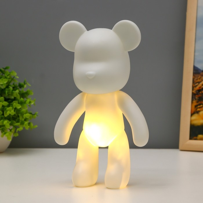 Ночник "Мышонок" LED 1Вт 3хLR44 белый 21х12х9см RISALUX