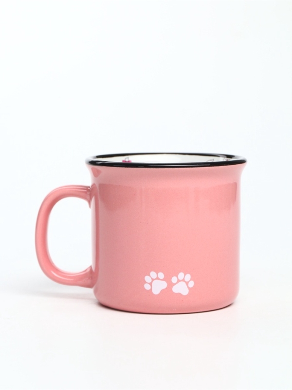 Кружка керамическая "Лапки", Коты аристократы, 250 мл