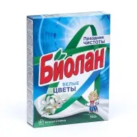Стиральный порошок &laquo;Биолан&raquo; Белые цветы, ручная стирка, 350 г