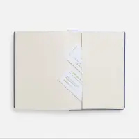 Ежедневник Urban Hard, недатированный, ярко-синий