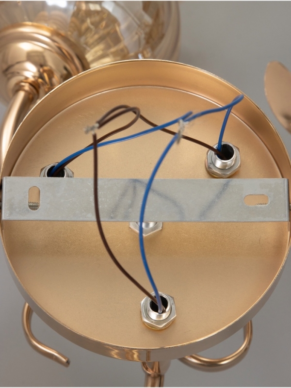 Люстра "Лиза" 3х40Вт Е27 золото