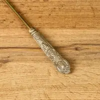 Гаситель для свечей "Очаг" латунь 26 см