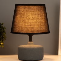Лампа настольная "Нана" 1х40Вт Е27 серый 20х20х27,5см МОДЕЛЬ: