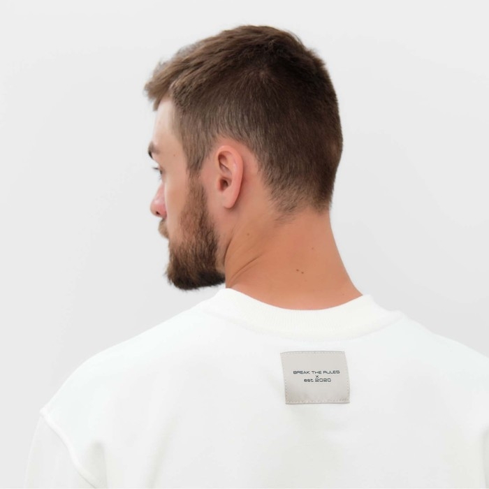 Толстовка мужская MIST Men's casual р. 56, молочный Толстовка мужская MIST Men's casual р. 56, молочный