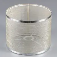 Абажур E27 серый 25х25х20см