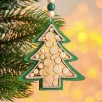 Новогодняя подвеска &laquo;Ёлка&raquo; 0,7х9,5х10см