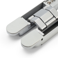 Петля скрытой установки LOCKLAND, 25х150 мм, с 3D-регулированием, цвет матовый хром