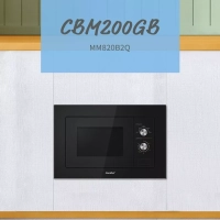 Встраиваемая микроволновая печь CBM200GB, 20 л, 8 программ