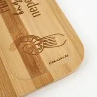 Менажница прямоугольная &laquo;Вилочки&raquo;, бамбук