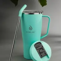 Термостакан Kasumigaoka, бирюзовый