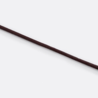 Нить для плетения 10&plusmn;0,5м d2мм натуральная кожа №49 коричневый
