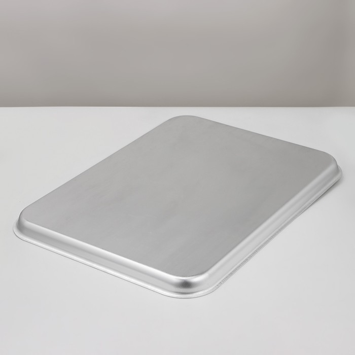 Противень алюминиевый, 63&times;46&times;3,5 см, цвет серебряный