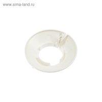 Декоративный отражатель MasterProf ИС.130728, d=28 мм, 55x28x12 мм,  разъемный, белый, 2 шт.