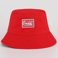 Панама детская для девочки, цвет красный, р-р 52-54