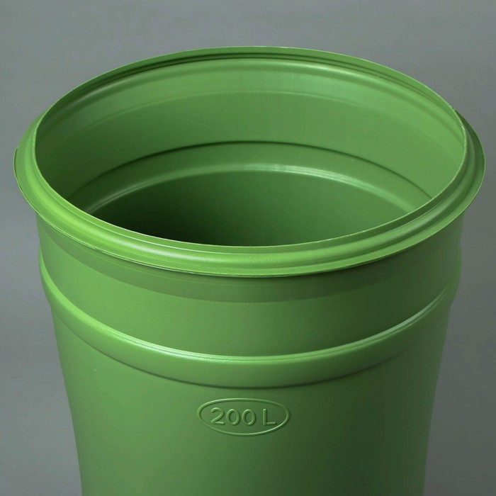 Бочка-бак пищевая «Помощник», 200 л, горловина 59 см, с крышкой, МИКС Бочка-бак пищевая «Помощник», 200 л, горловина 59 см, с крышкой, МИКС