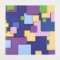 Набор бумаги для скрапбукинга &laquo;Яркая геометрия&raquo;, 12 листов, 30.5 х 30.5 см, 180 г/м&sup2;