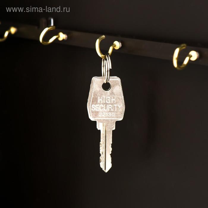 Ключница Ключница "Влюбленная пара" Венге 26,5х31,5х4,5 см