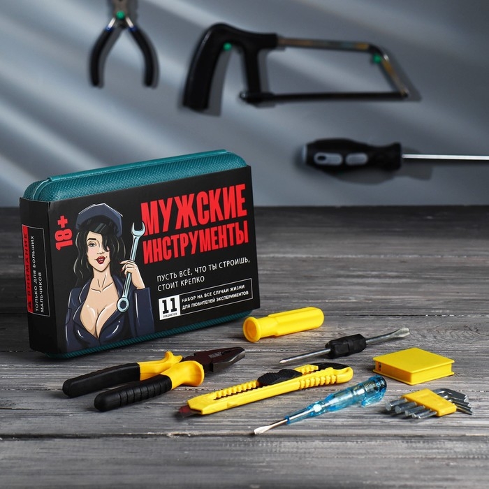 Набор инструментов в кейсе &laquo;На все случаи жизни&raquo;, универсальный, 11 предметов