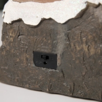 Светодиодная фигура &laquo;Новогодние магазины&raquo; 31 &times; 27 &times; 21 см, полистоун, батарейки ААх3 (не в комплекте), USB, свечение тёплый белый