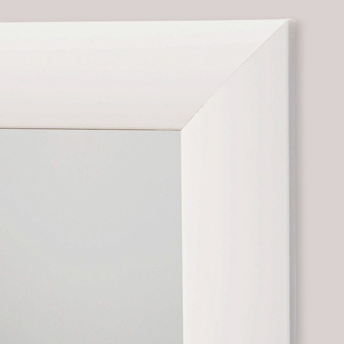 Зеркало "Ретта", 30х120 см, настенное, белое