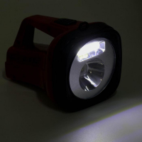 Фонарь светодиодный аккумуляторный ручной, 2 Вт+3 Вт, 800 мАч, 11 х 18 см