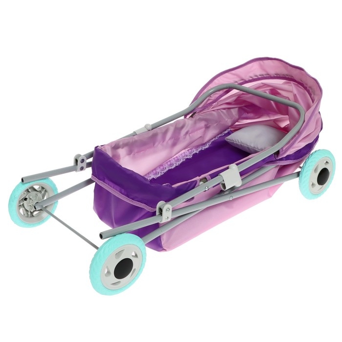 Коляска кукольная №1, цвет сиреневый