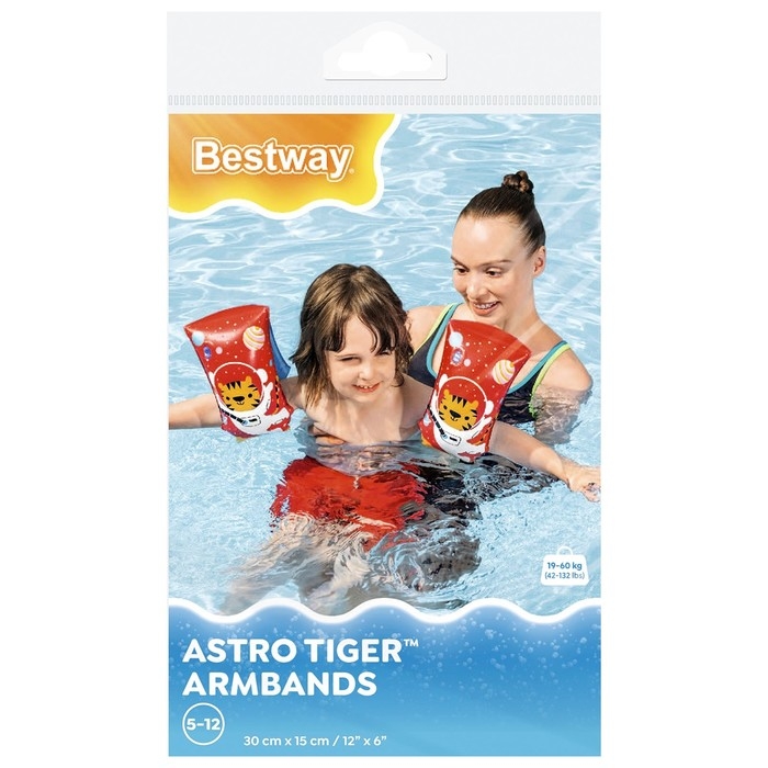 Нарукавники для плавания &laquo;Тигрёнок&raquo;, 30 x 15 см, от 5-12 лет, 32102