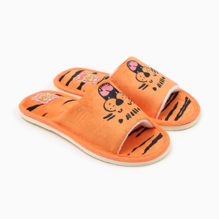 Тапочки детские открытые, размер 34/35 Тапочки детские открытые, размер 34/35