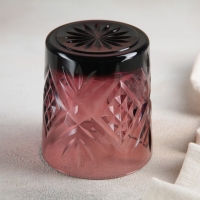 Стакан низкий стеклянный «Зальцбург», 300 мл, цвет лилак Стакан низкий стеклянный «Зальцбург», 300 мл, цвет лилак