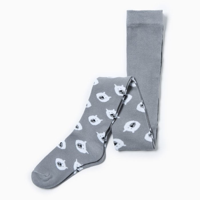 Колготки детские KAFTAN Колготки детские KAFTAN "Мишки" 104-110 см, серый