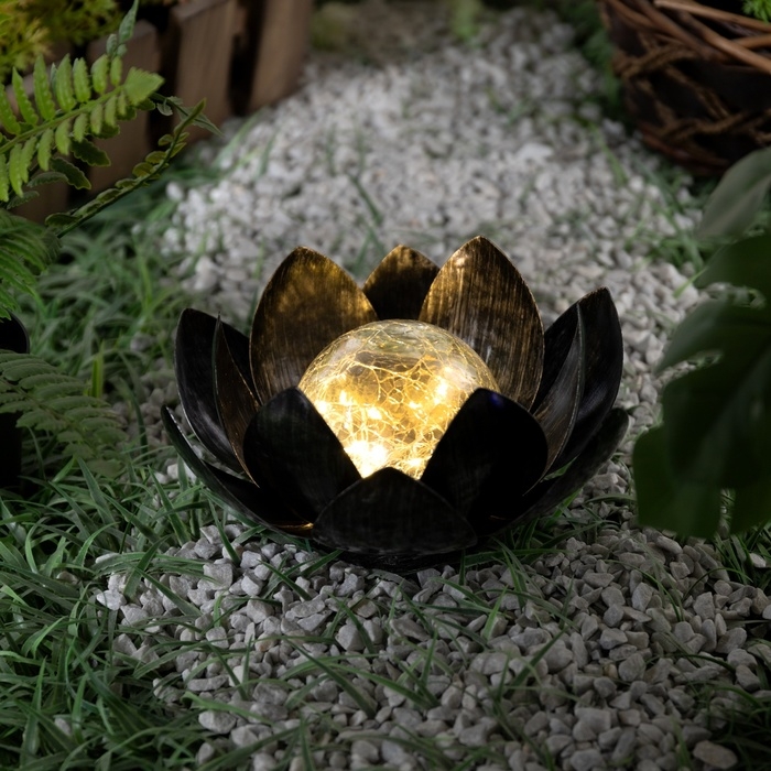 Светильник садовый Эра на солнечной батарее &laquo;Лотос&raquo; LED, IP44