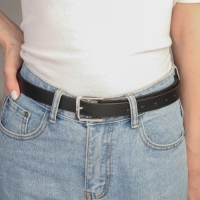 Пряжка для ремня, 4 &times; 4,4 см, 30 мм, цвет серебряный