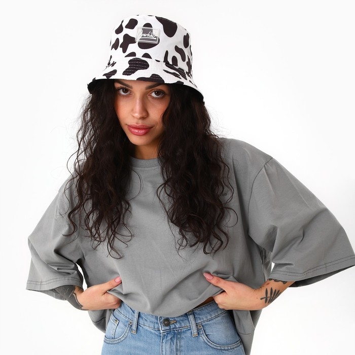 Панама Overhat, цвет далматин, р-р 56