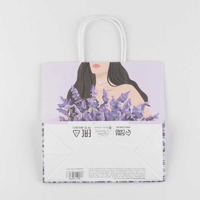 Пакет подарочный, упаковка, &laquo;Если бы&raquo;, 22 х 22 х 11 см