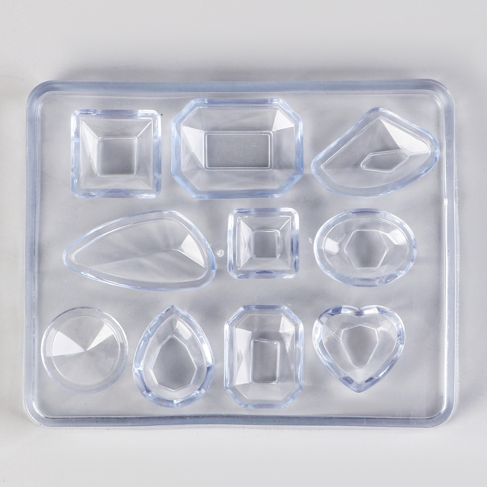 Силиконовый молд для эпоксидной смолы &laquo;Драгоценные камни&raquo;